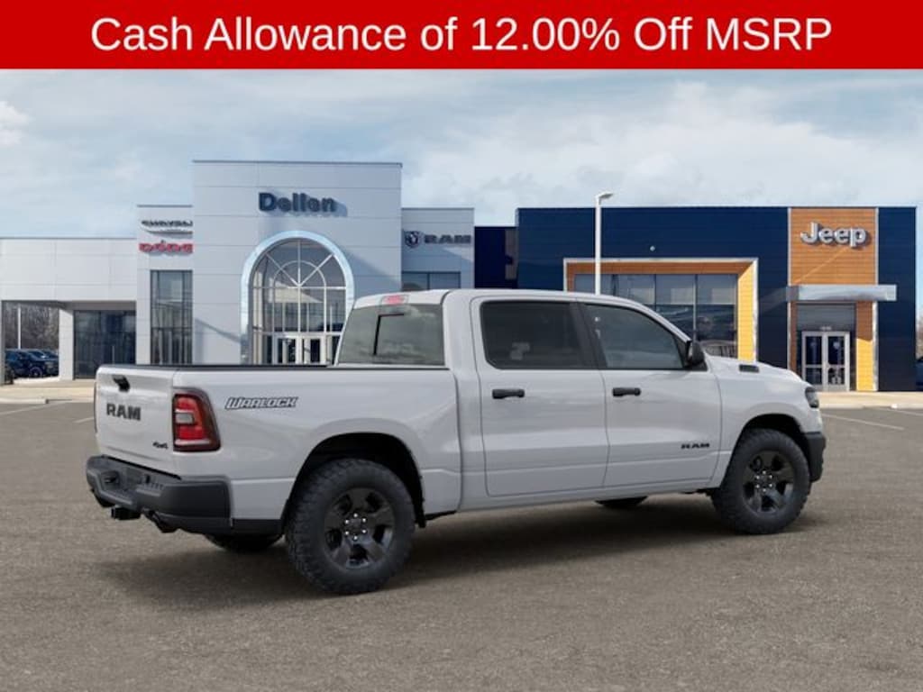 New 2026 Ram 1500 WARLOCK CREW CAB 4X4 5'7 BOX Pickup