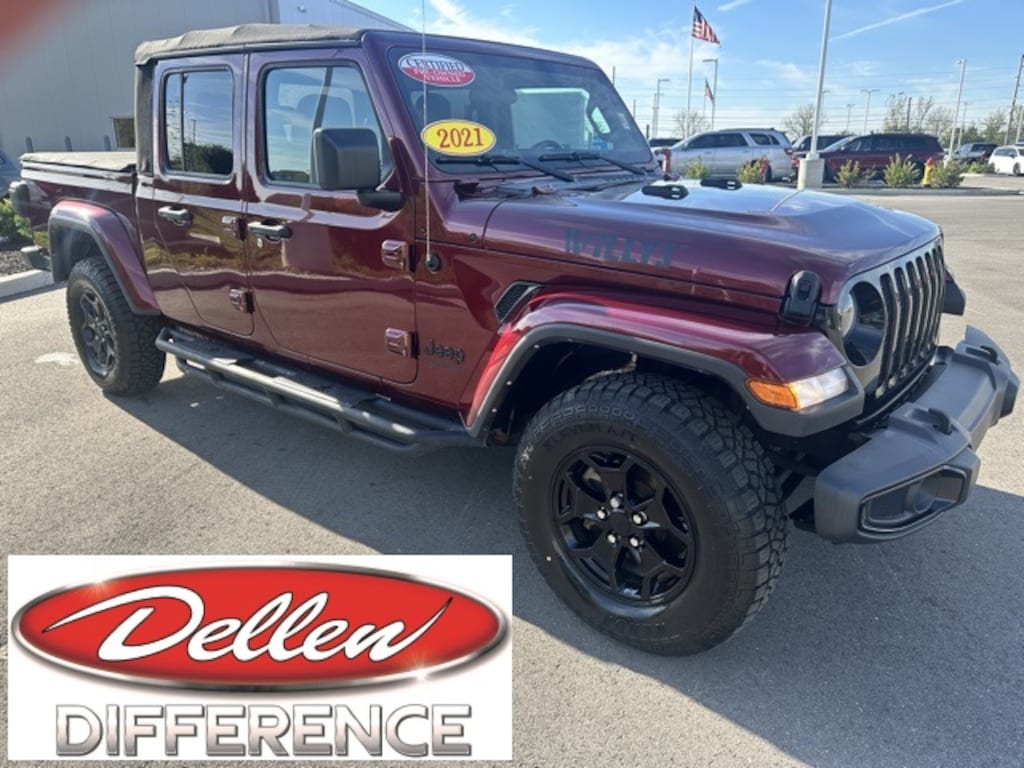 Certified 2021 Jeep Gladiator Sport Truck Crew Cab