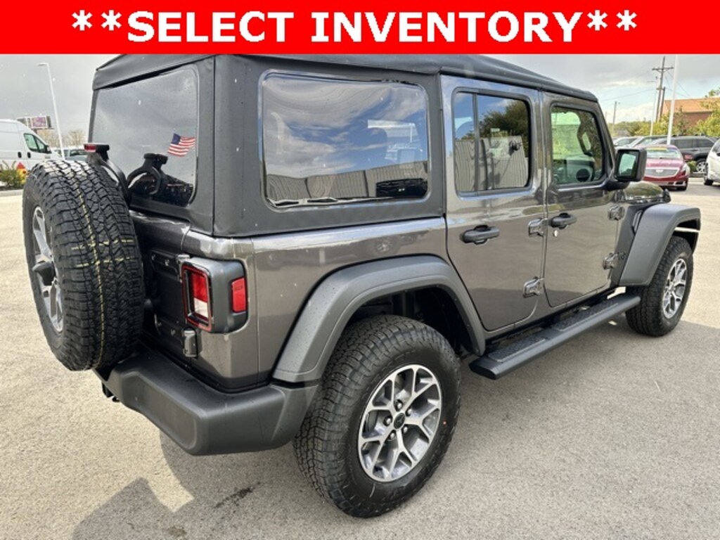 New 2026 Jeep Wrangler 4-DOOR SPORT S Sport Utility