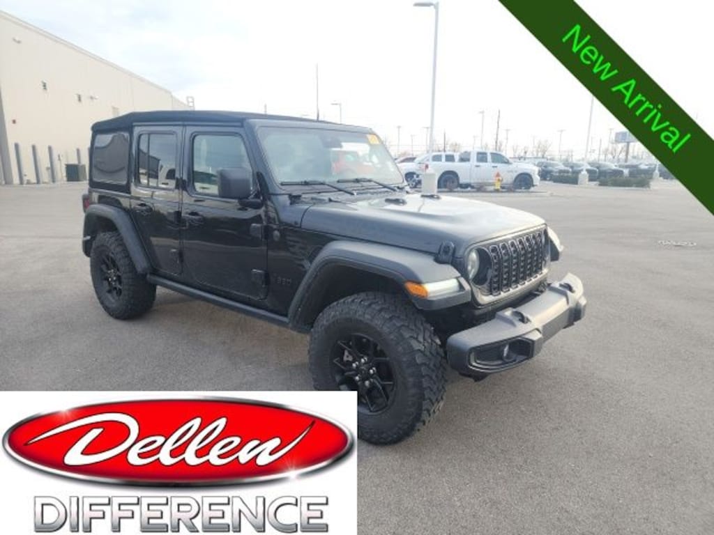 Certified 2024 Jeep Wrangler Sport SUV