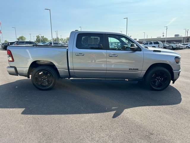 Used 2021 RAM Ram 1500 Pickup Big Horn/Lone Star with VIN 1C6SRFFT8MN678322 for sale in Greenfield, IN