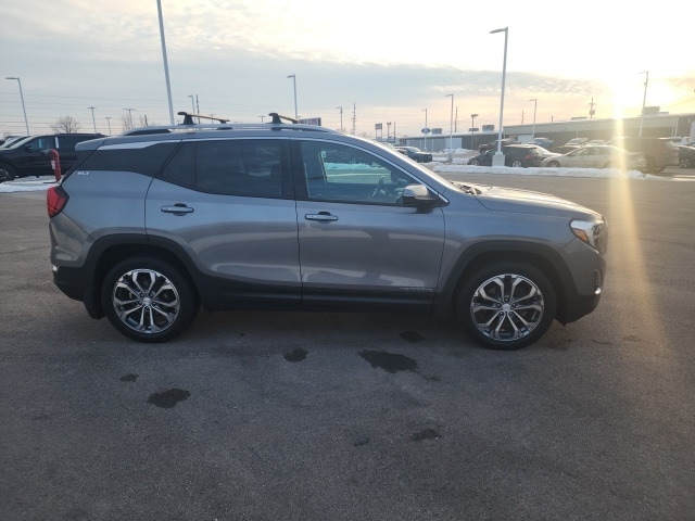 Used 2018 GMC Terrain SLT with VIN 3GKALVEX0JL273057 for sale in Greenfield, IN