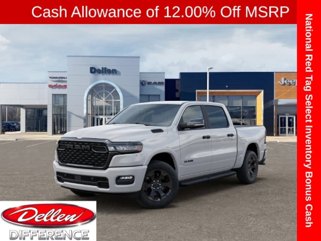 New 2026 Ram 1500 BIG HORN CREW CAB 4X4 5'7 BOX Pickup