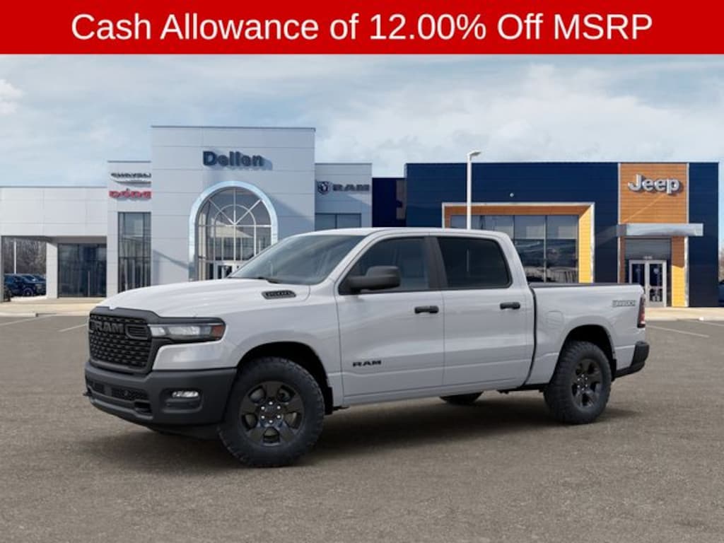 New 2026 Ram 1500 WARLOCK CREW CAB 4X4 5'7 BOX Pickup