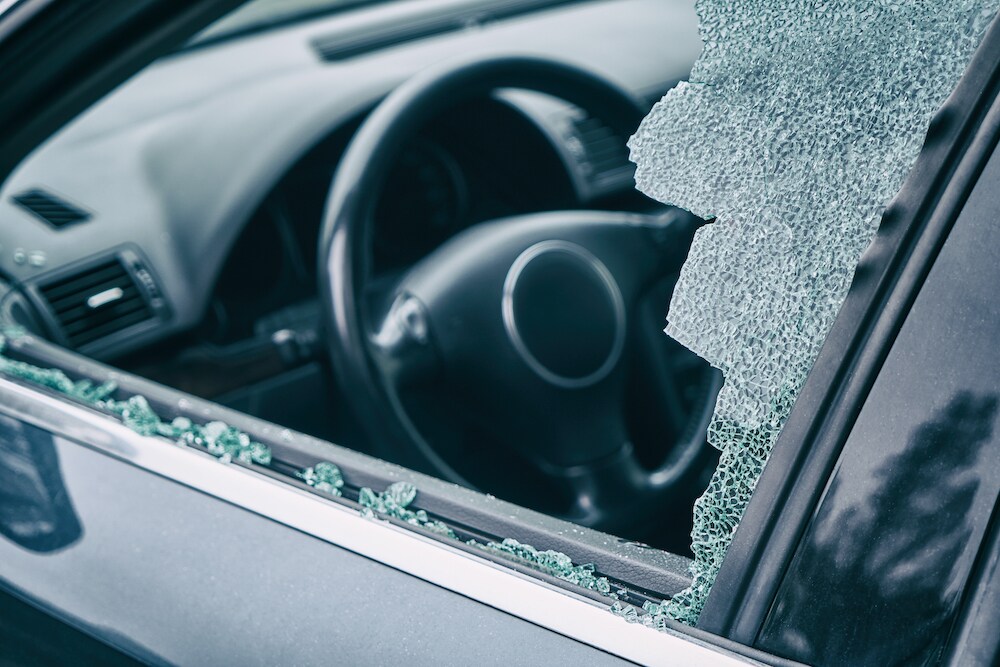 Broken Side Car Window