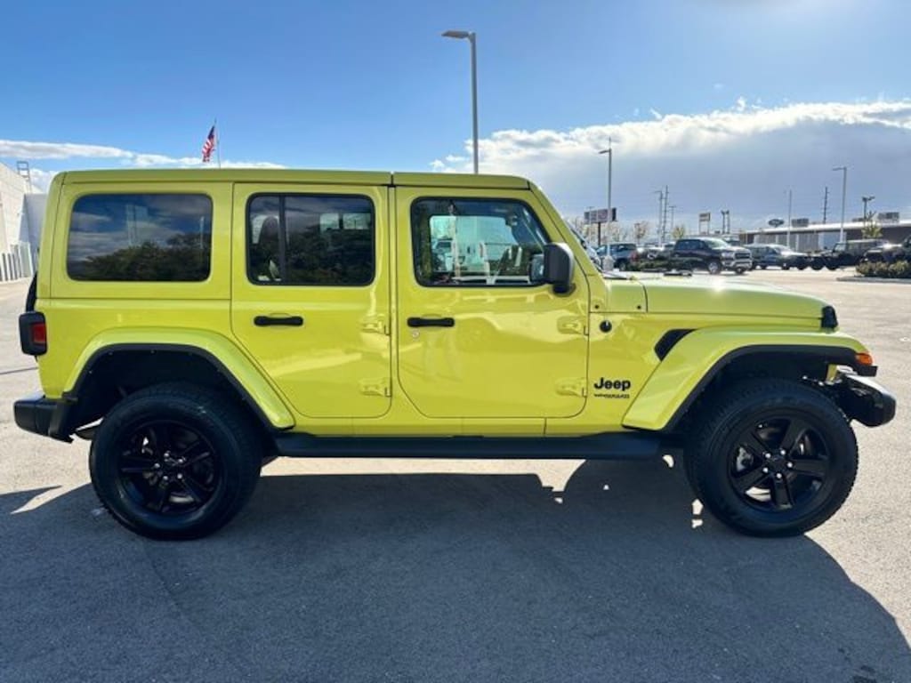Certified 2022 Jeep Wrangler Unlimited Sahara SUV