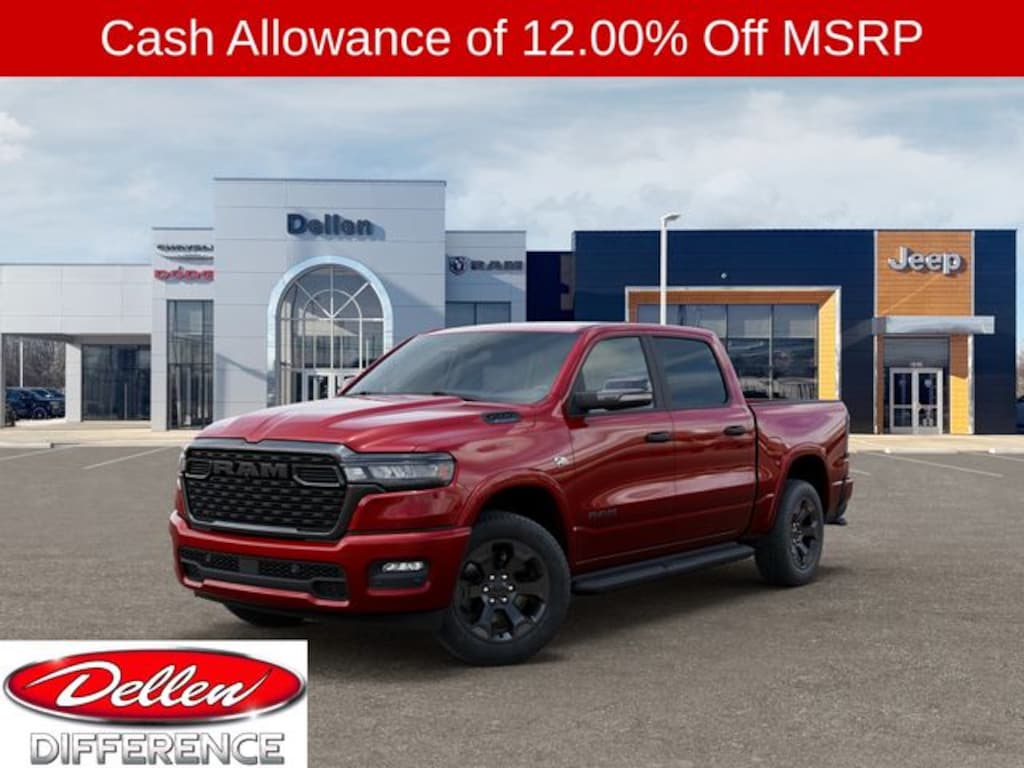 New 2026 Ram 1500 BIG HORN CREW CAB 4X4 5'7 BOX Pickup