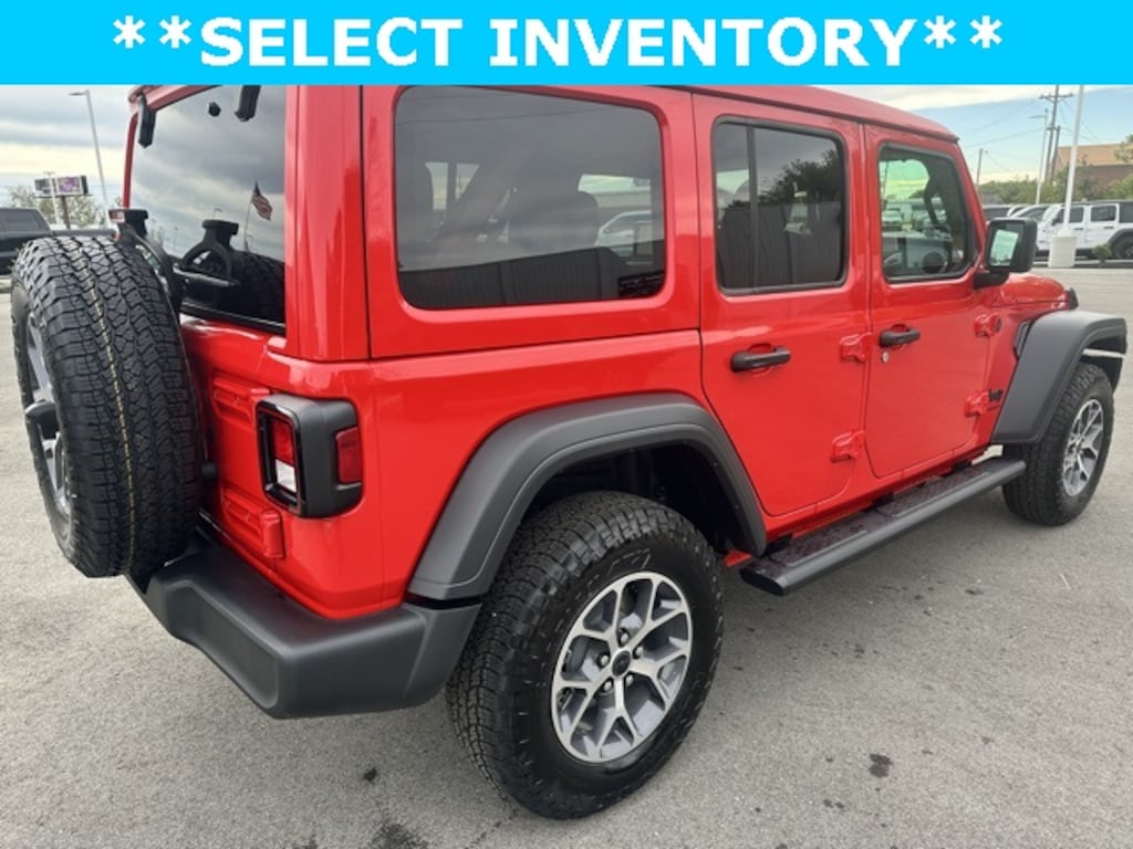 New 2026 Jeep Wrangler 4-DOOR SPORT S Sport Utility