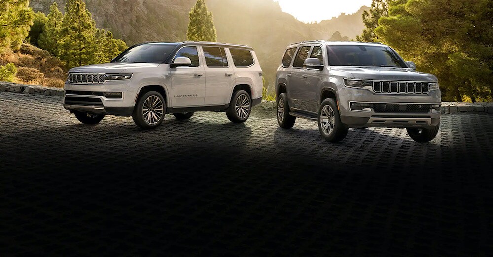 2022 Jeep Wagoneer and Grand Wagoneer Side by Side Comparison