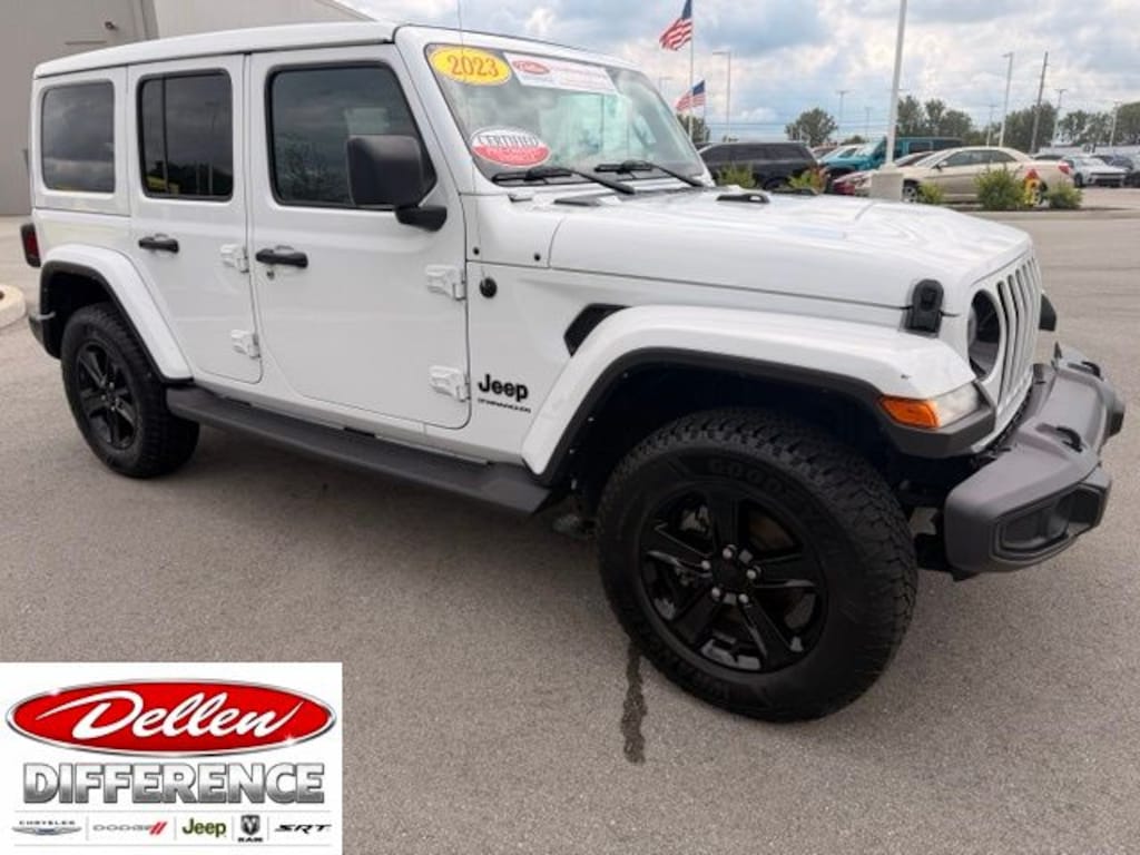 Certified 2023 Jeep Wrangler 4-DOOR SAHARA 4X4 SUV