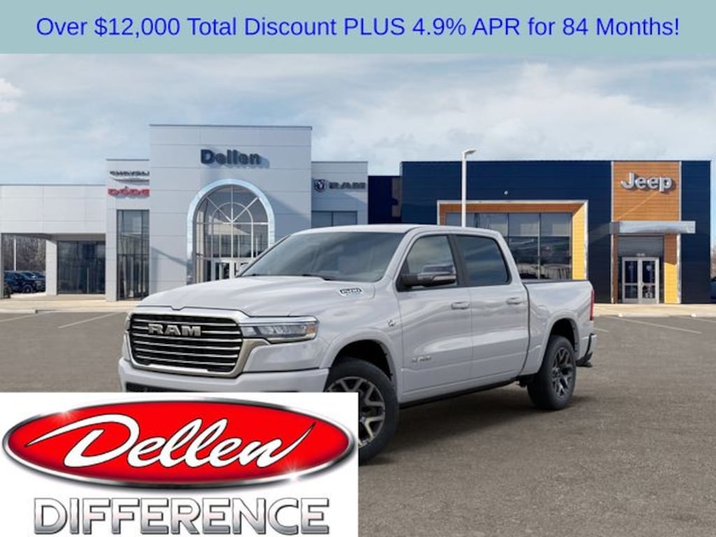 New 2026 Ram 1500 LARAMIE CREW CAB 4X4 5'7 BOX Pickup