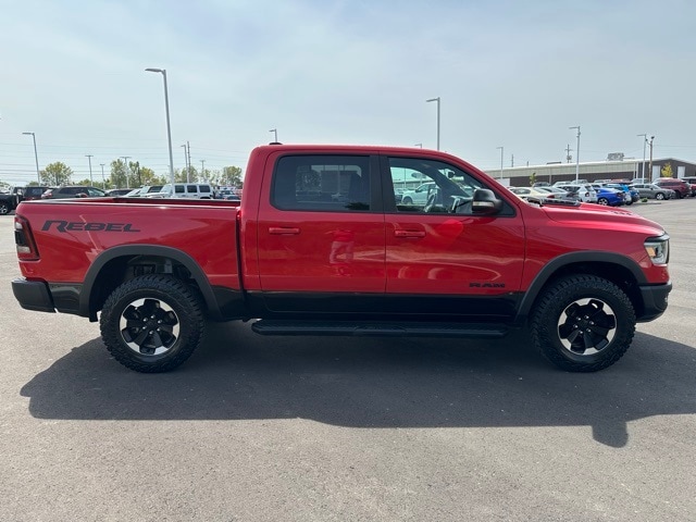 Used 2021 RAM Ram 1500 Pickup Rebel with VIN 1C6SRFLT4MN548865 for sale in Greenfield, IN