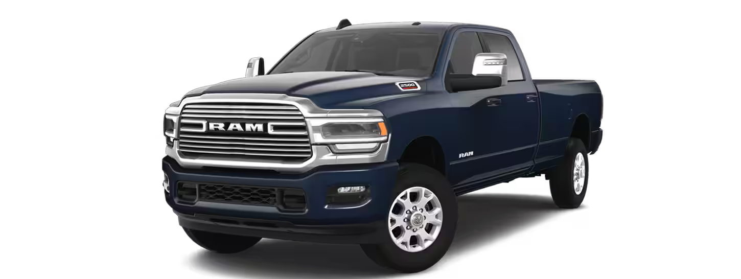 Blue RAM 2500 truck