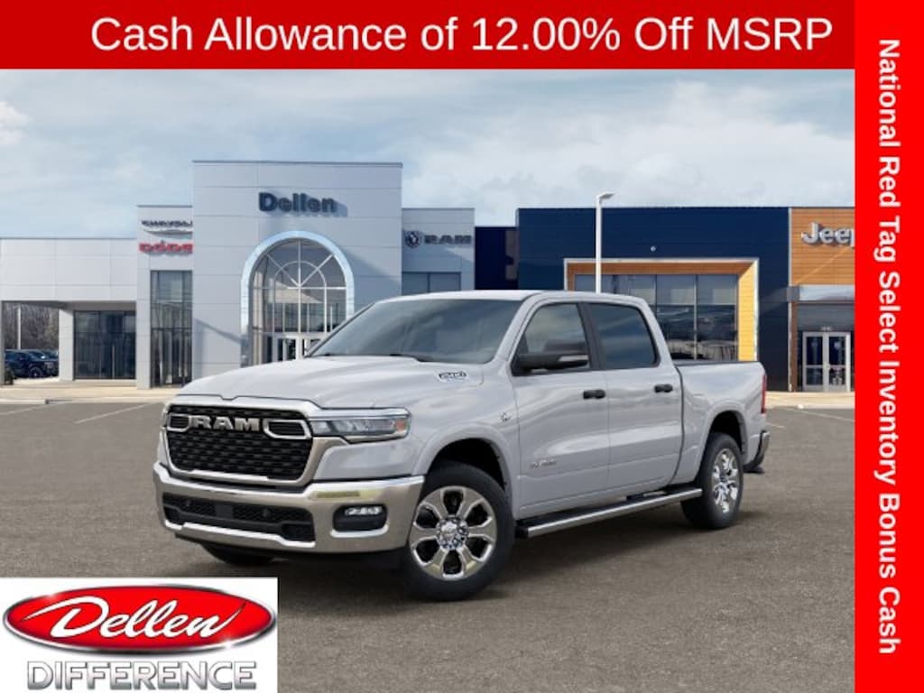 New 2026 Ram 1500 BIG HORN CREW CAB 4X4 5'7 BOX Pickup