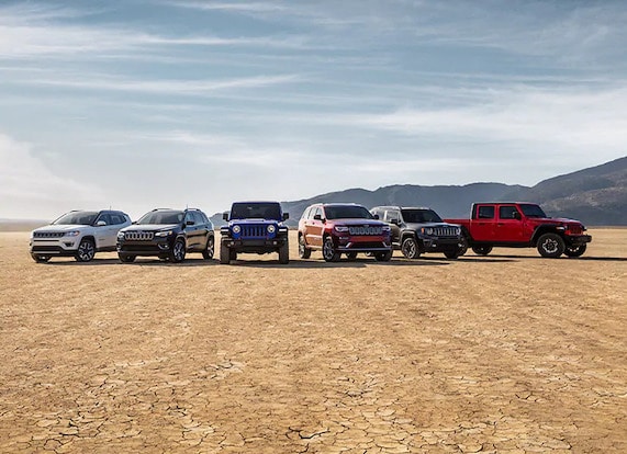 Jeep SUV Lineup