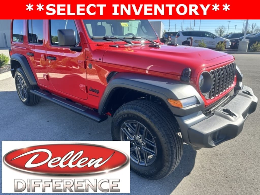 New 2026 Jeep Wrangler 4-DOOR SPORT S Sport Utility