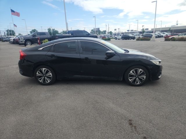 Used 2017 Honda Civic EX-T with VIN 19XFC1F30HE008143 for sale in Greenfield, IN