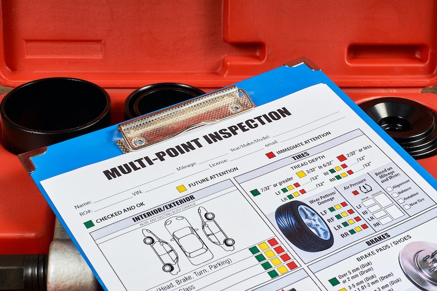Multi-Point Inspection Sheet