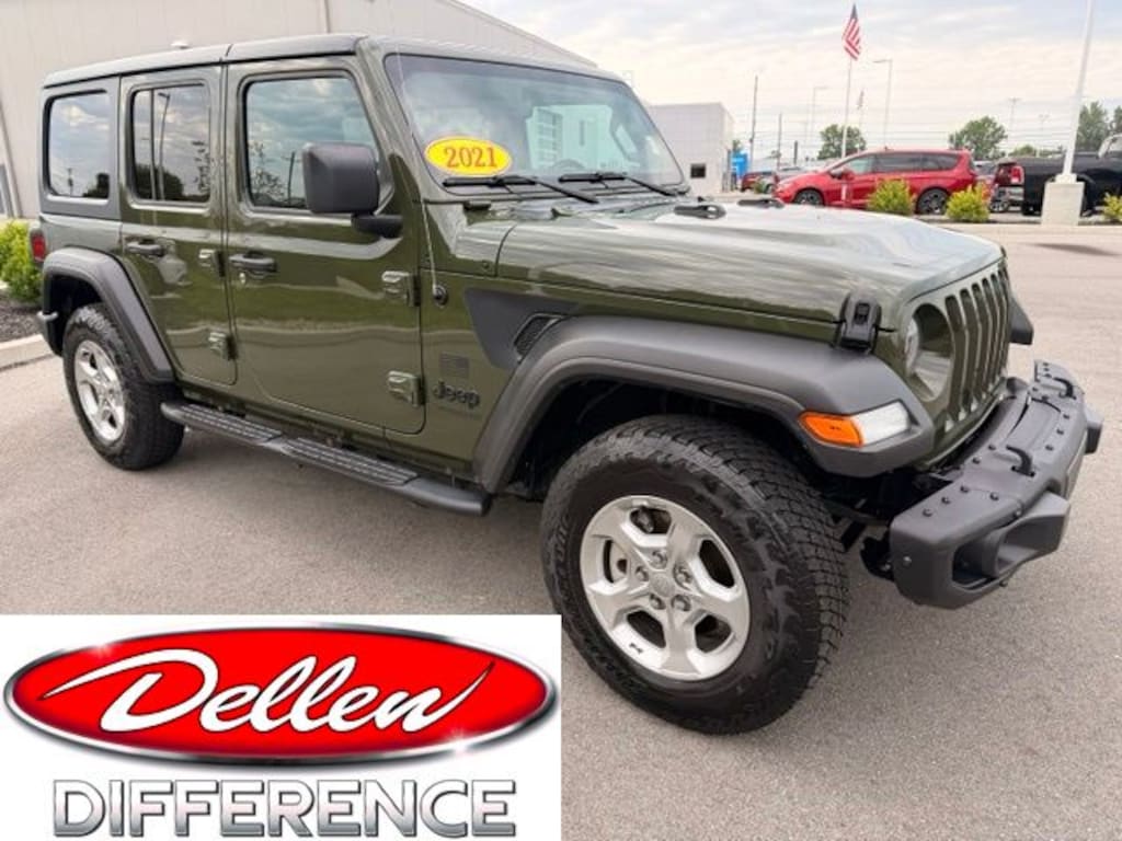 Used 2021 Jeep Wrangler Unlimited Sport SUV