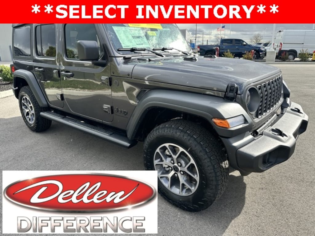 New 2026 Jeep Wrangler 4-DOOR SPORT S Sport Utility