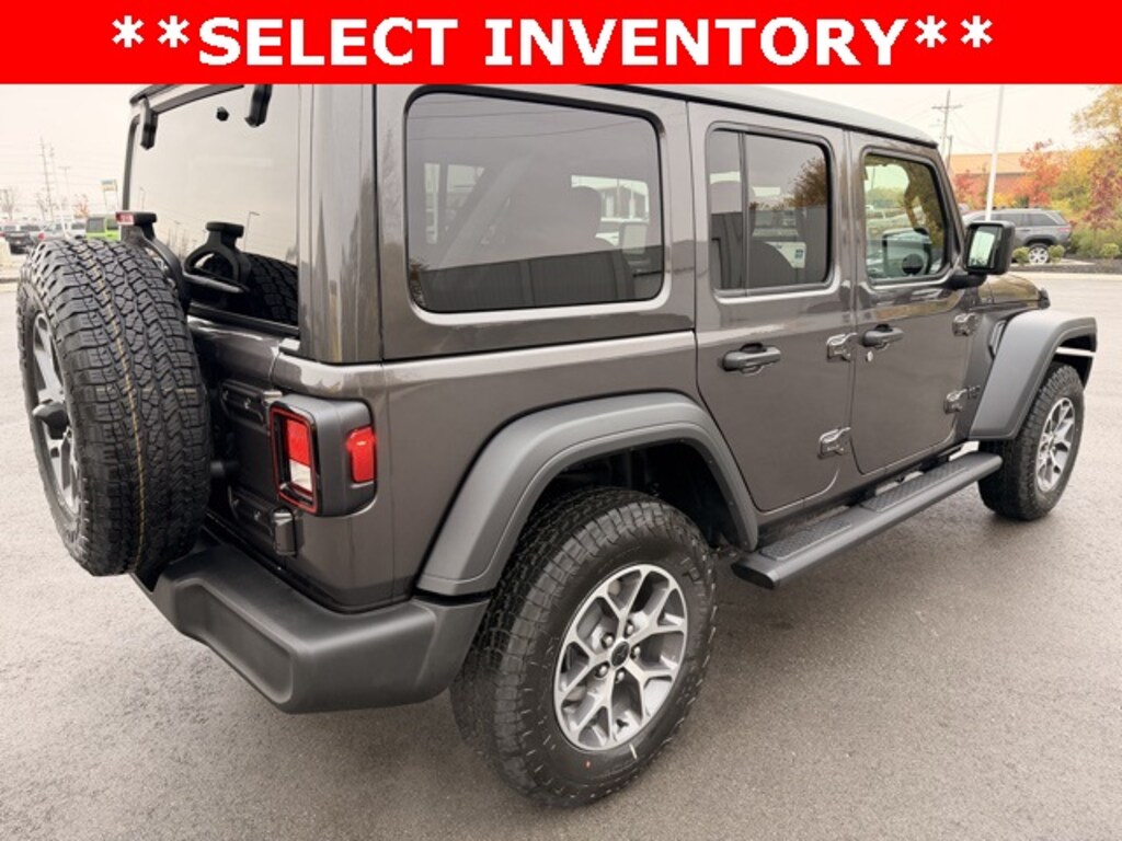 New 2026 Jeep Wrangler 4-DOOR SPORT S Sport Utility
