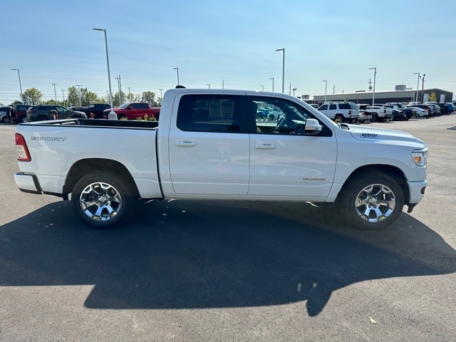 Used 2021 RAM Ram 1500 Pickup Big Horn/Lone Star with VIN 1C6SRFFT3MN804084 for sale in Greenfield, IN