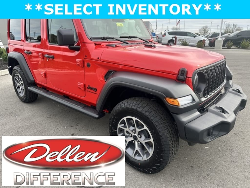 New 2026 Jeep Wrangler 4-DOOR SPORT S Sport Utility