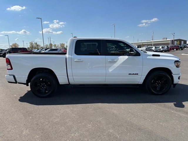 Used 2021 RAM Ram 1500 Pickup Big Horn/Lone Star with VIN 1C6SRFFT2MN553686 for sale in Greenfield, IN