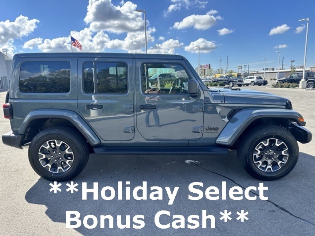 New 2026 Jeep Wrangler 4-DOOR SAHARA Sport Utility