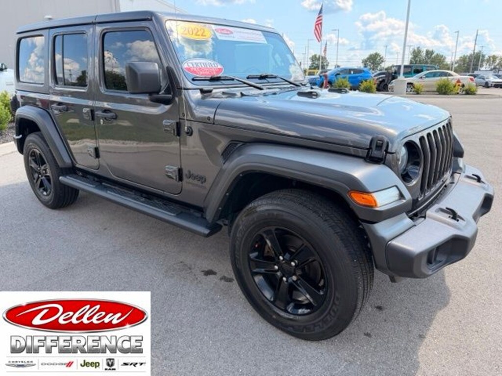Certified 2022 Jeep Wrangler Unlimited Sport SUV