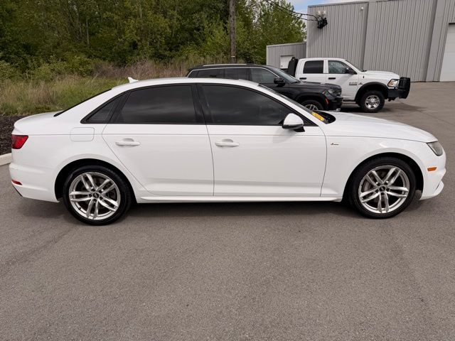 Used 2017 Audi A4 Premium with VIN WAUDNAF4XHN055182 for sale in Greenfield, IN