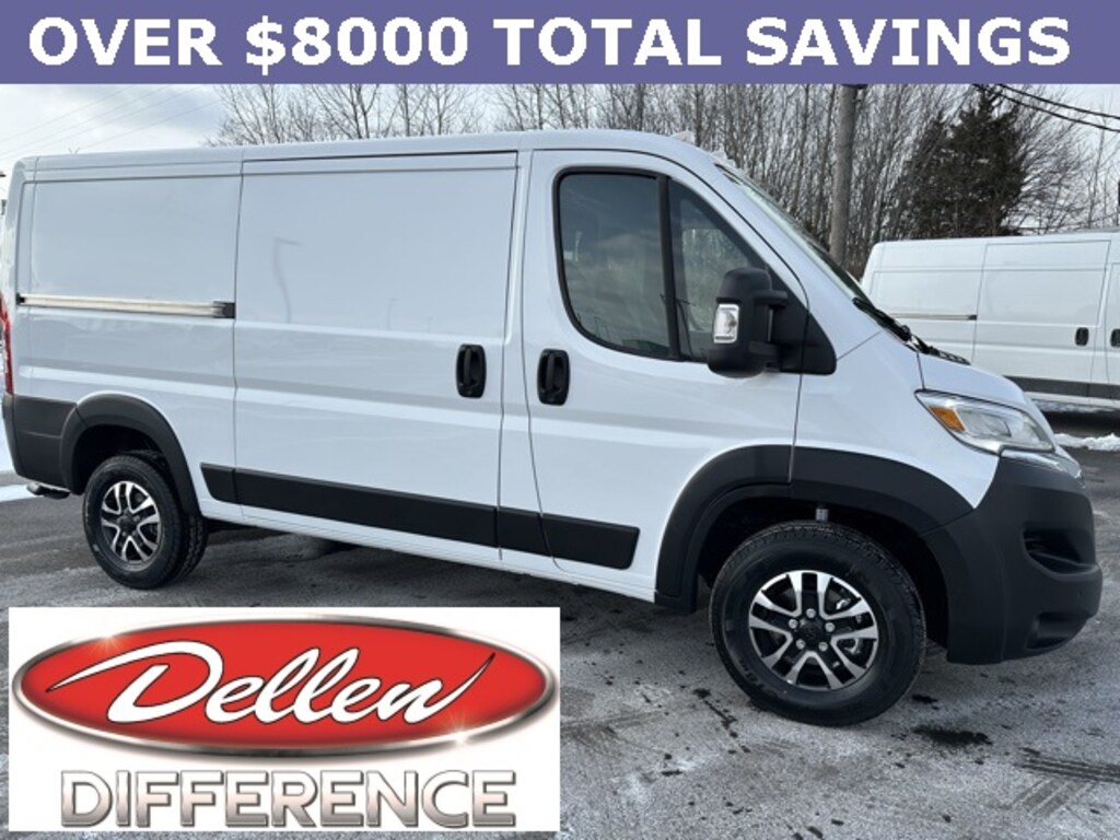New 2025 Ram ProMaster PROMASTER 1500 SLT CARGO VAN LOW ROOF 136' WB Cargo Van