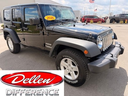 2016 Jeep Wrangler JK Unlimited Sport 4X4 SUV