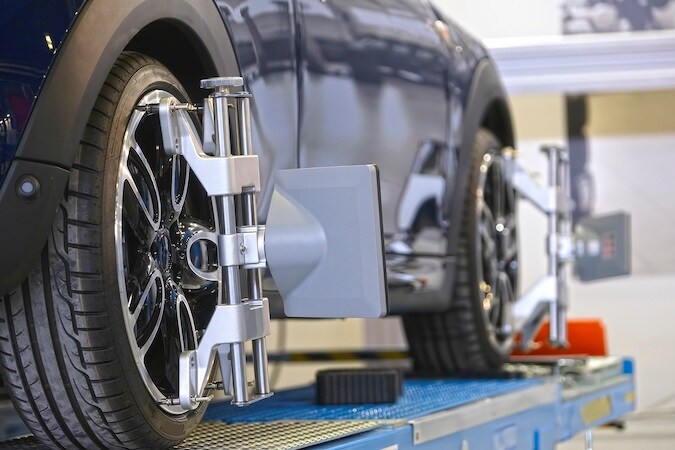Wheel Alignment at Greenfield Service Center