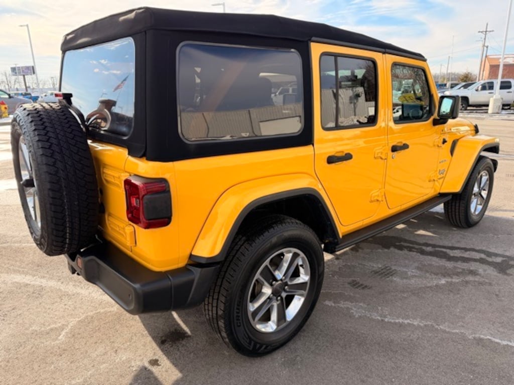 Certified 2021 Jeep Wrangler Unlimited Sahara SUV