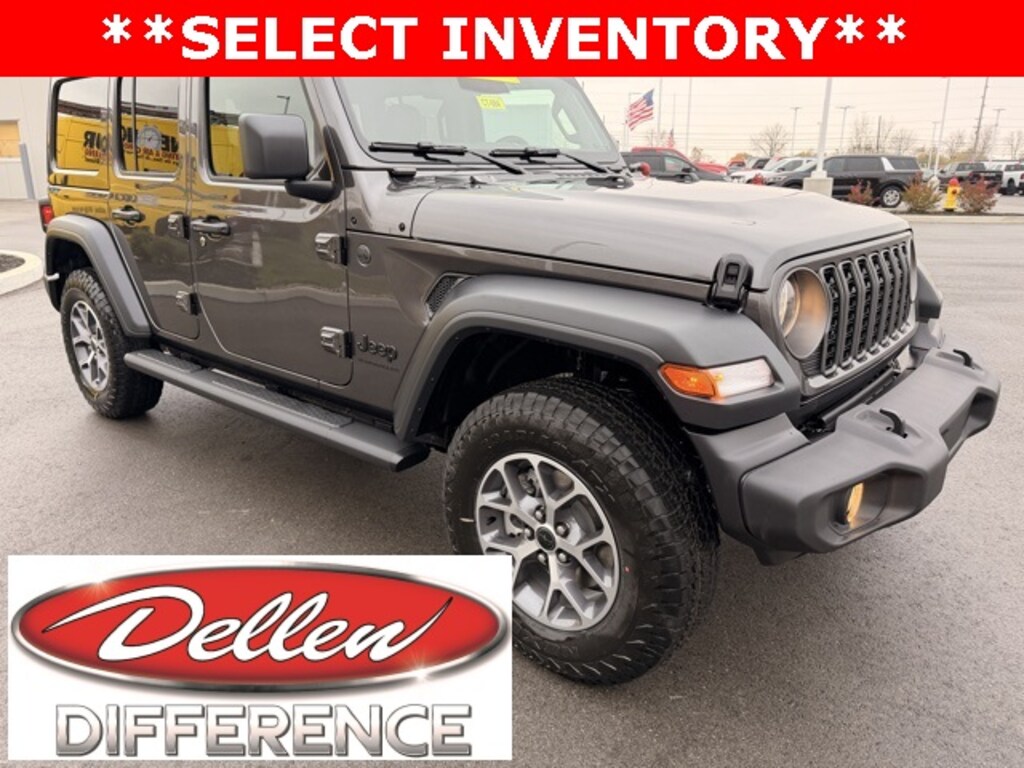 New 2026 Jeep Wrangler 4-DOOR SPORT S Sport Utility