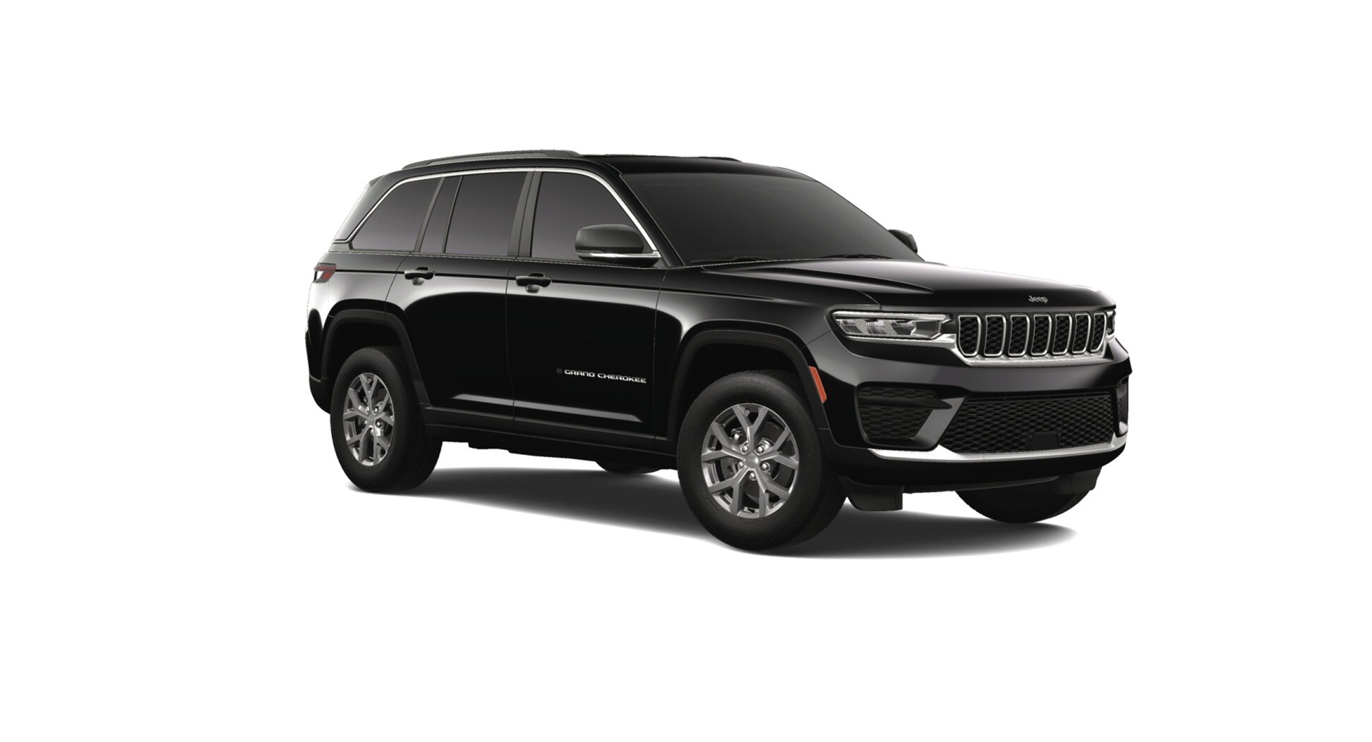 Jeep Grand Cherokee Exterior Color in Diamond Black Crystal Pearl