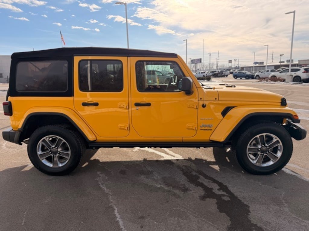 Certified 2021 Jeep Wrangler Unlimited Sahara SUV