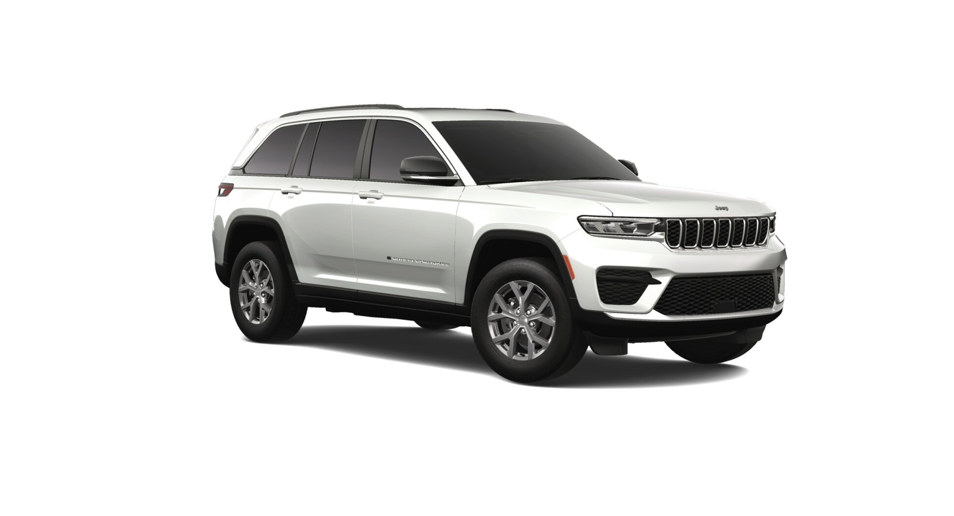 Jeep Grand Cherokee Exterior Color in Bright White Clear