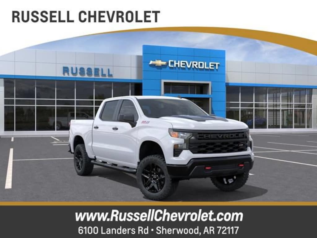 New 2026 Chevrolet Silverado 1500 Custom Trail Boss Truck