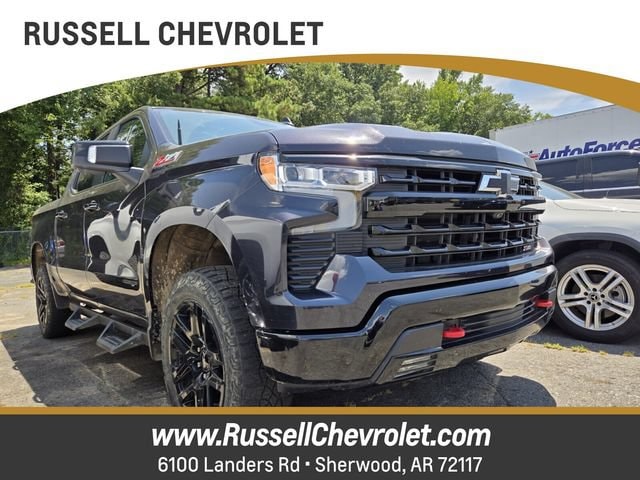 Dark Ash Metallic 2023 Chevrolet Silverado 1500 Pickup Truck Four-Wheel Drive Automatic