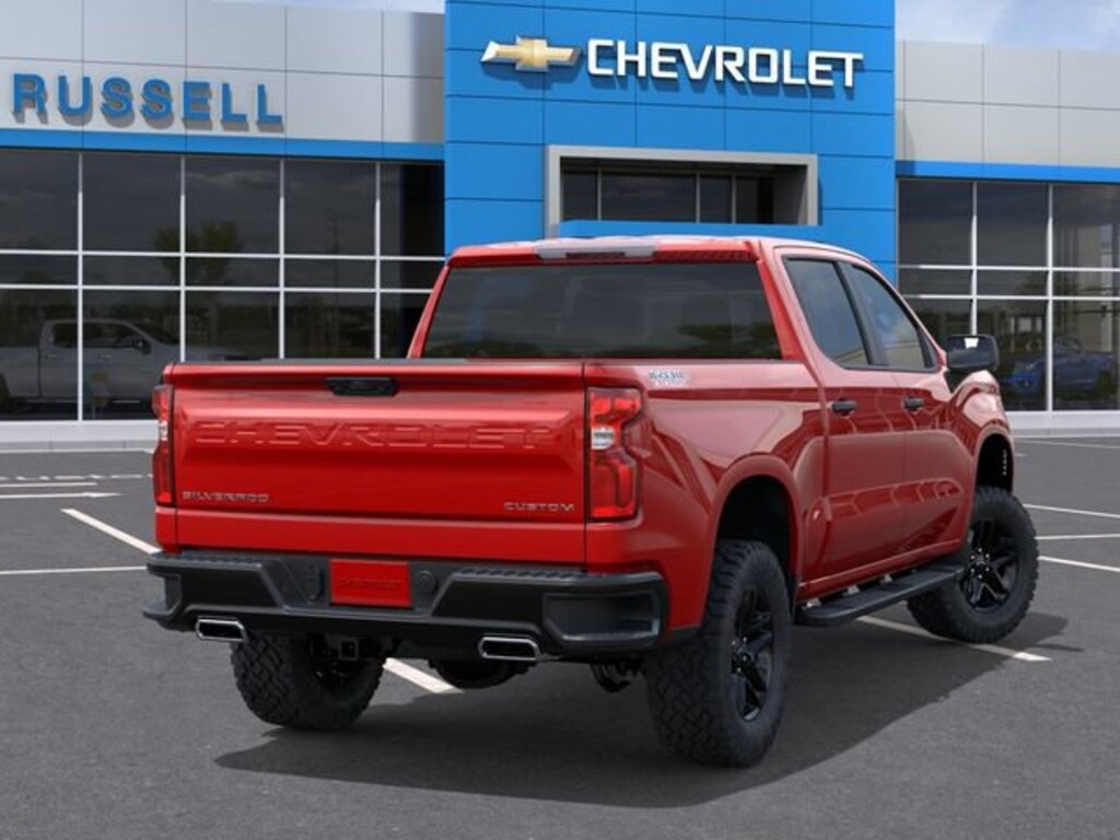 New 2026 Chevrolet Silverado 1500 Custom Trail Boss Truck
