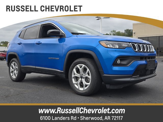 Hydro Blue Pearlc 2025 Jeep Compass SUV / Crossover Four-Wheel Drive Automatic
