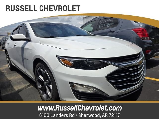 Summit White 2021 Chevrolet Malibu LT FWD Sedan Front-Wheel Drive Automatic