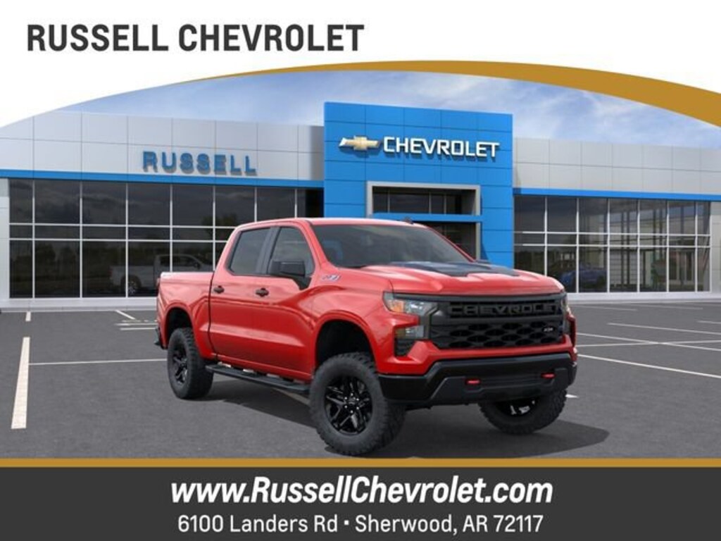 New 2026 Chevrolet Silverado 1500 Custom Trail Boss Truck