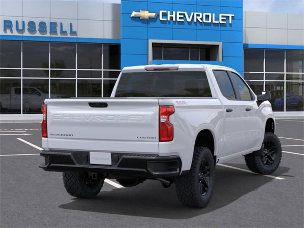 New 2026 Chevrolet Silverado 1500 Custom Trail Boss Truck
