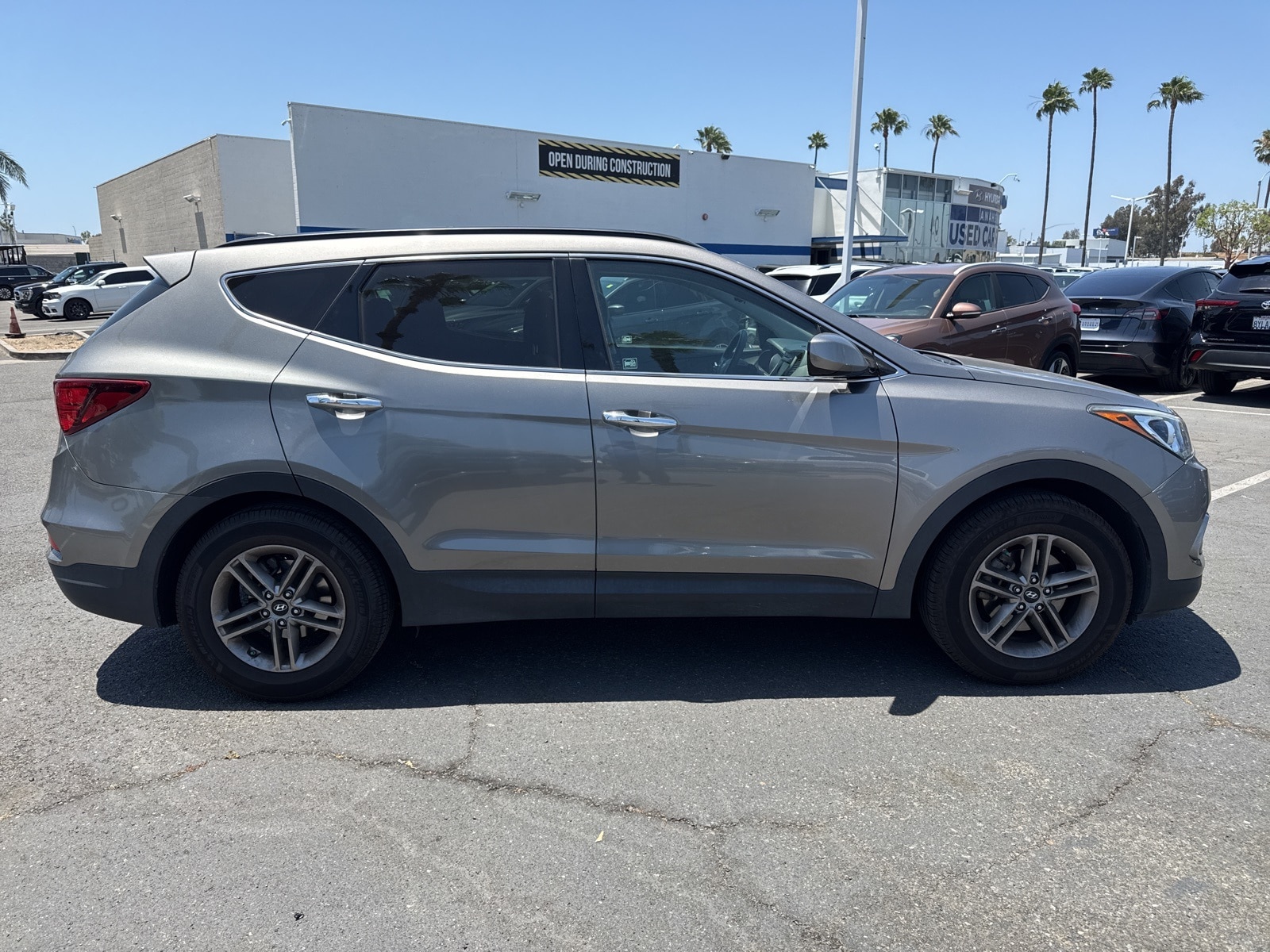 Used 2017 Hyundai Santa Fe Sport with VIN 5XYZU3LB0HG418512 for sale in Anaheim, CA