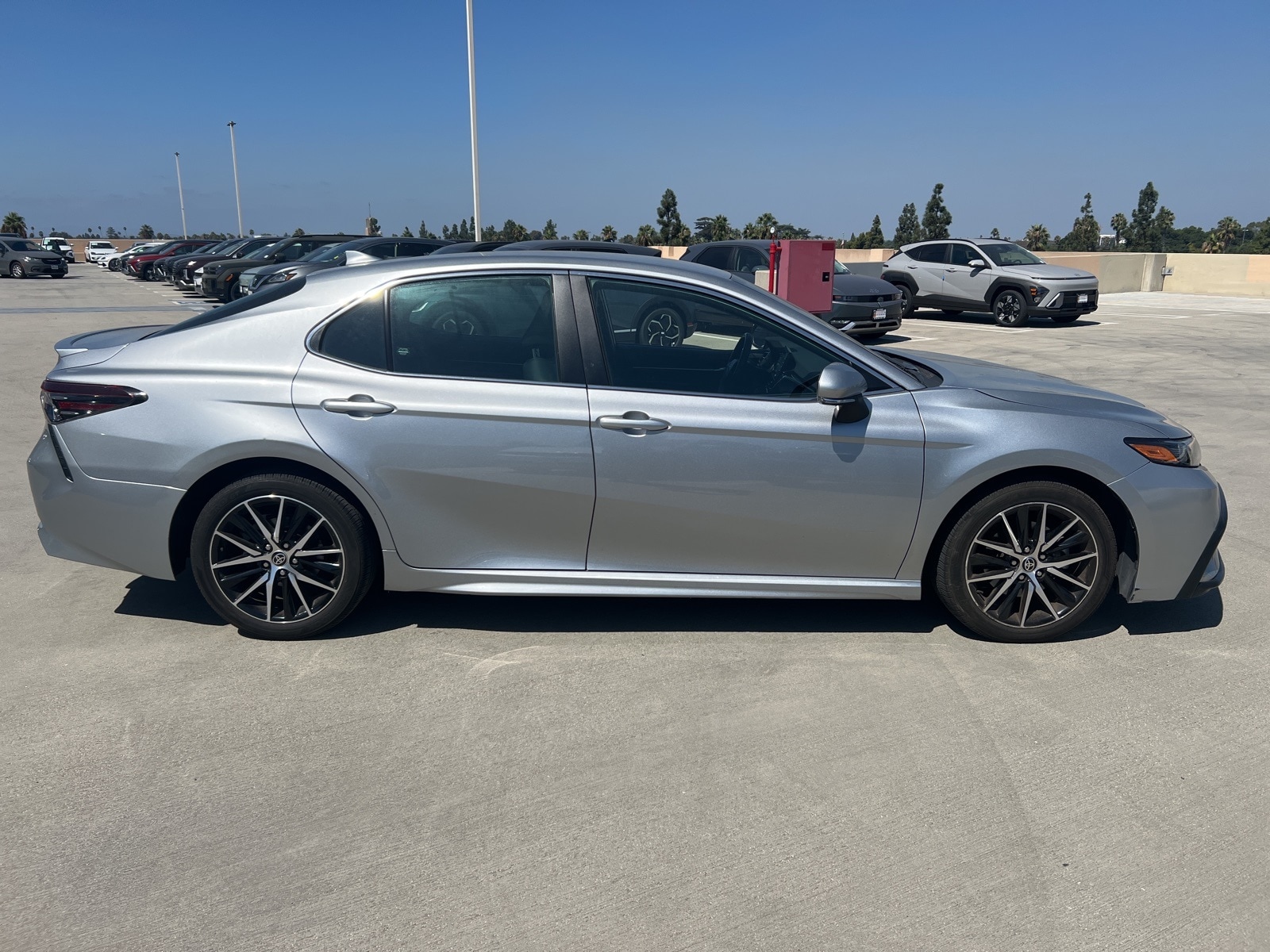 Used 2023 Toyota Camry SE with VIN 4T1G11AK9PU733194 for sale in Anaheim, CA