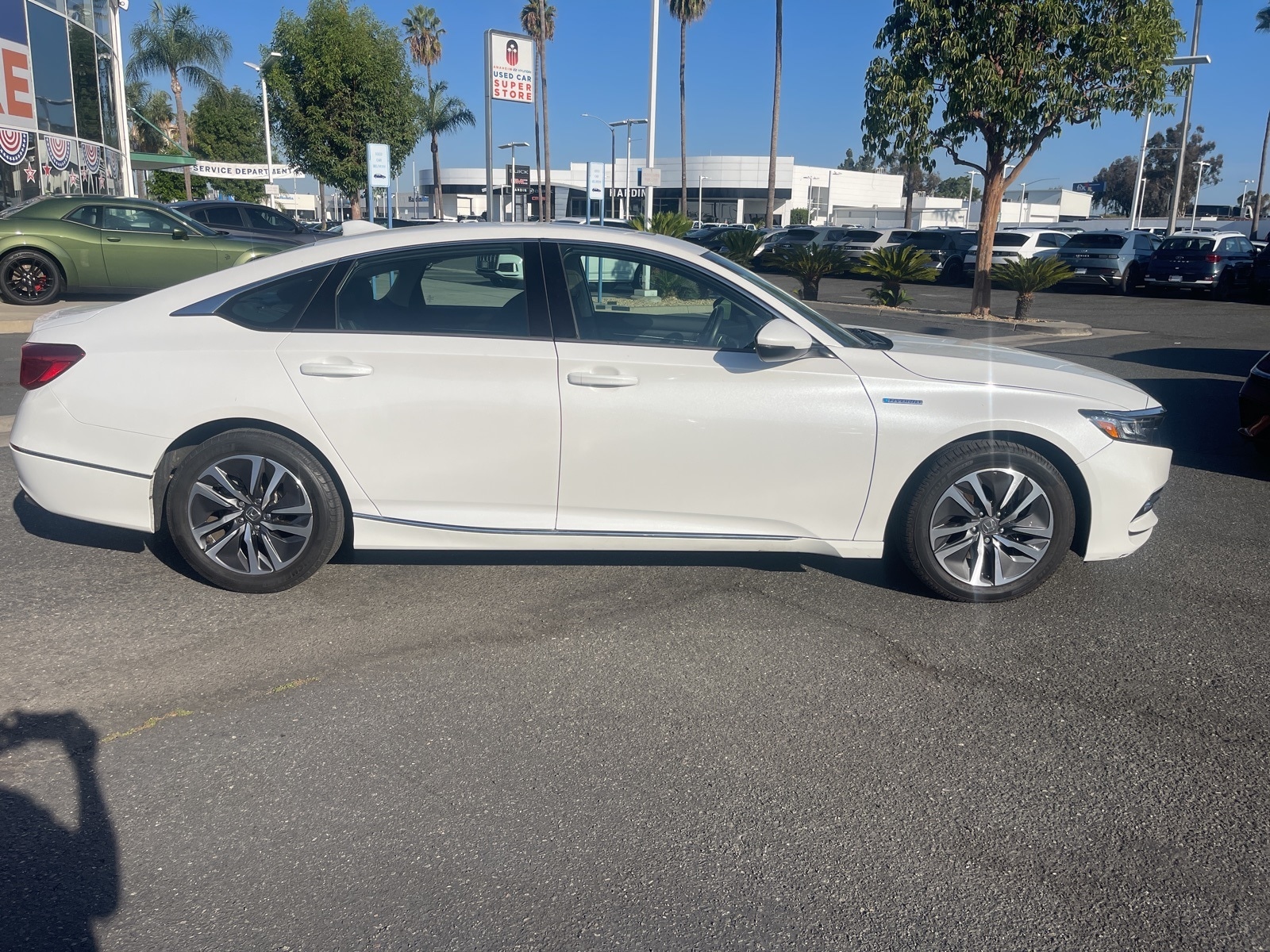 Used 2020 Honda Accord Hybrid EX-L with VIN 1HGCV3F50LA014323 for sale in Anaheim, CA