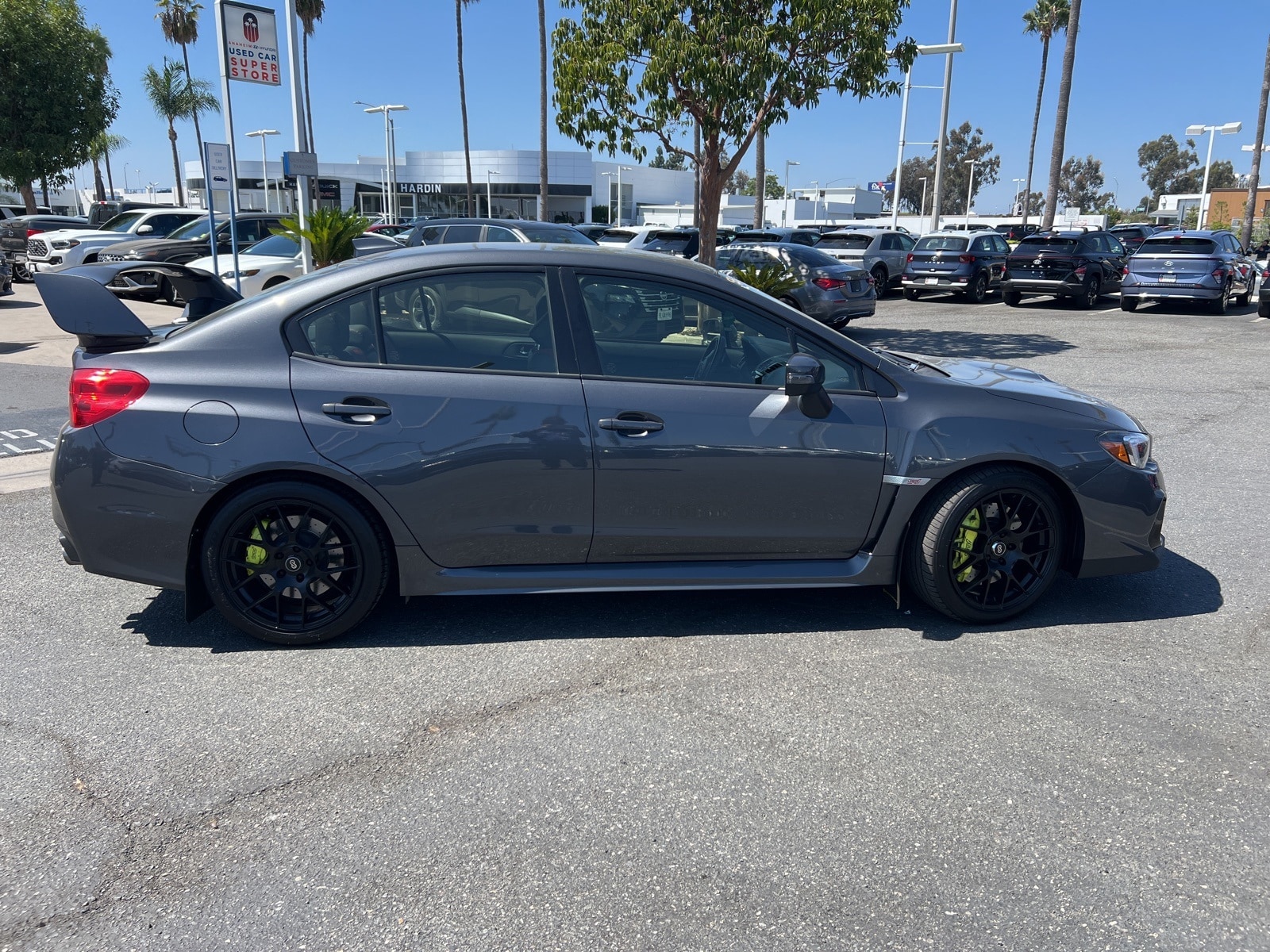 Used 2020 Subaru WRX STI Base with VIN JF1VA2E67L9828645 for sale in Anaheim, CA